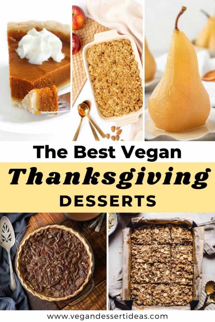 The Best Vegan Thanksgiving Desserts: 21 Tasty Recipes - Vegan Dessert ...