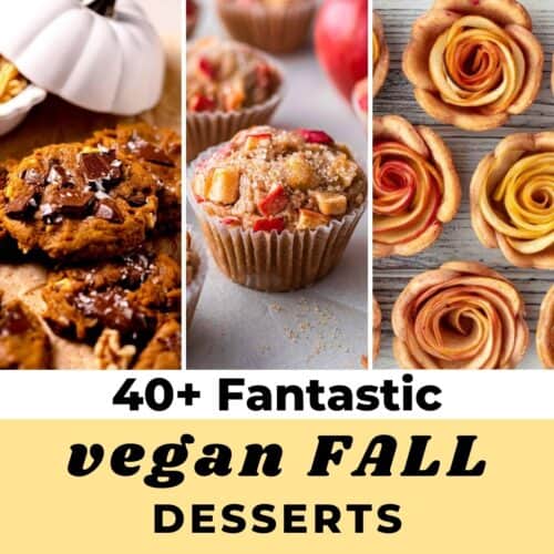 Cookies, muffins, tarts "40+ Fantastic vegan fall desserts".
